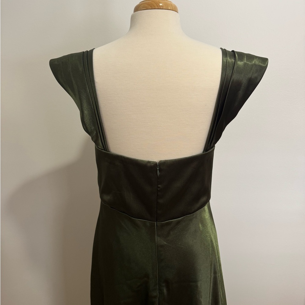 Birdy Grey Mia Shiny Olive Off Shoulder Size XL - Picture 7 of 16